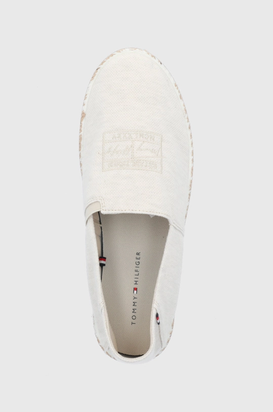 beżowy Tommy Hilfiger Espadryle