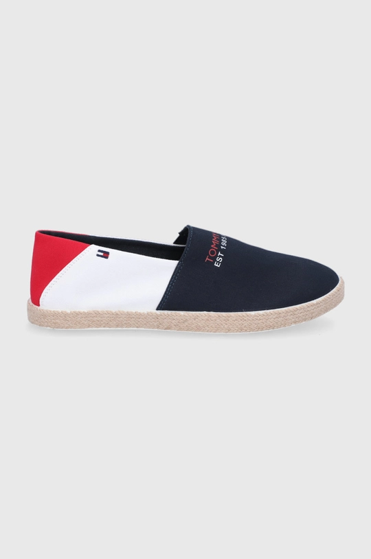 granatowy Tommy Hilfiger Espadryle Męski