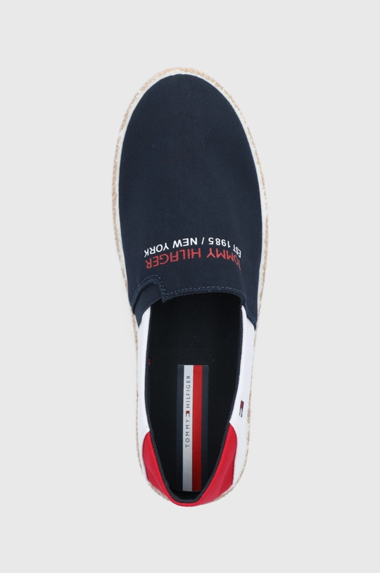 granatowy Tommy Hilfiger Espadryle