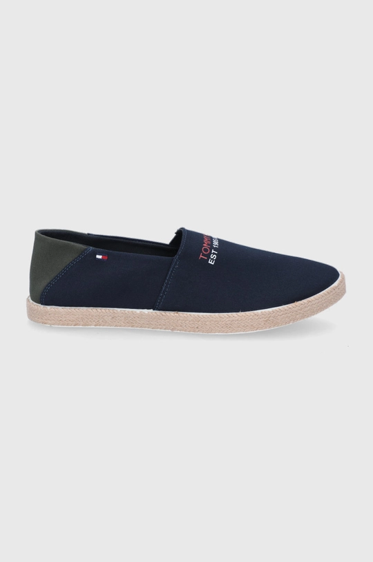 granatowy Tommy Hilfiger Espadryle Męski