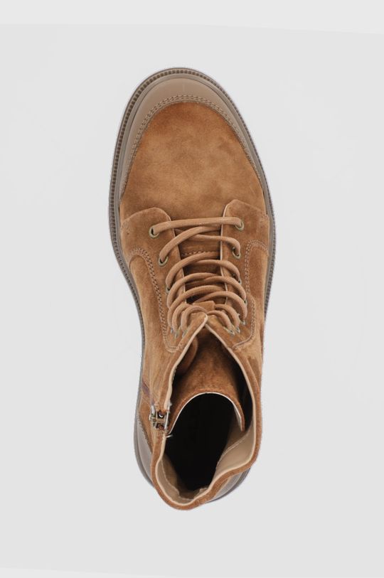 hnedá Semišové topánky Aldo