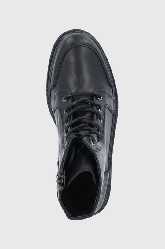 černá Kožené boty Aldo