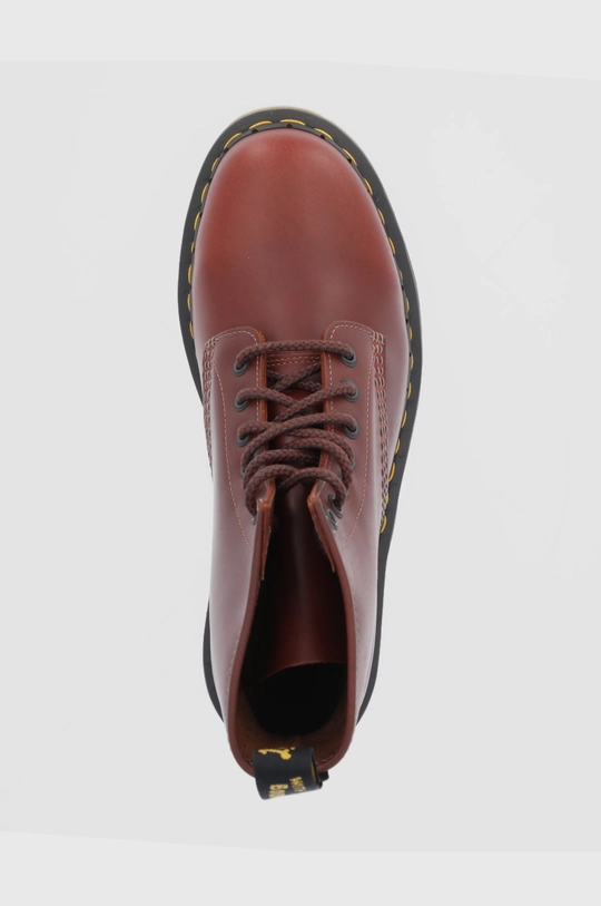 maroon Dr. Martens leather shoes 1460