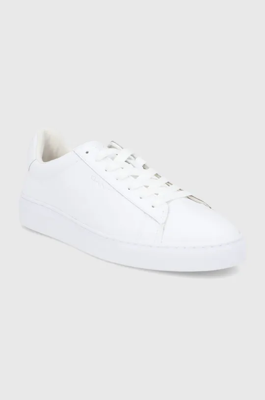 Δερμάτινα παπούτσια Gant Mc Julien λευκό