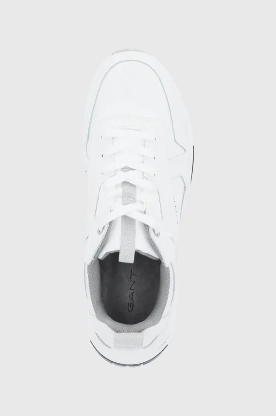 λευκό Δερμάτινα παπούτσια Gant Carst