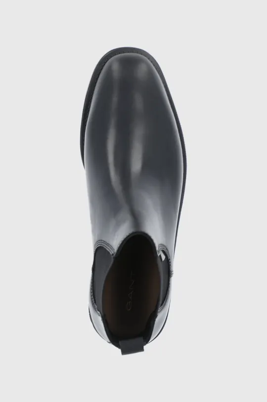 čierna Kožené topánky Chelsea Gant Brockwill