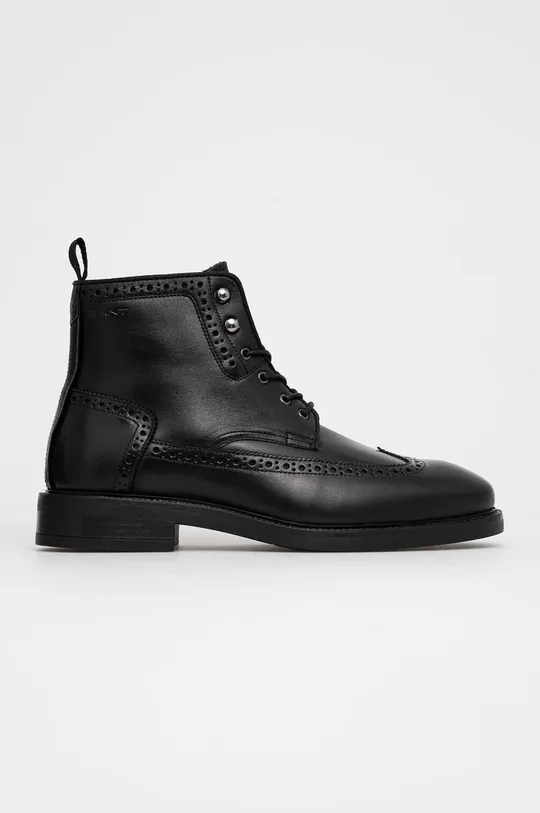 чорний Шкіряні черевики Gant Flairville Чоловічий