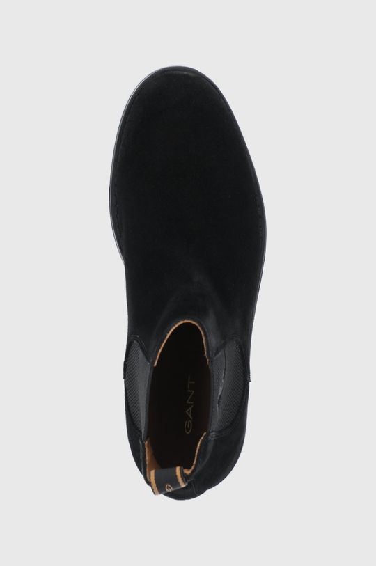 čierna Semišové topánky Chelsea Gant Brookly