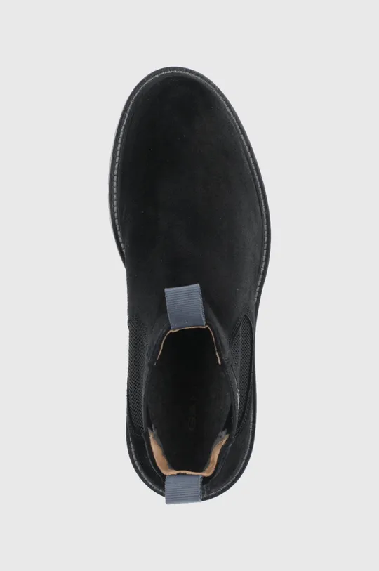 fekete Gant magasszárú cipő velúrból Roden