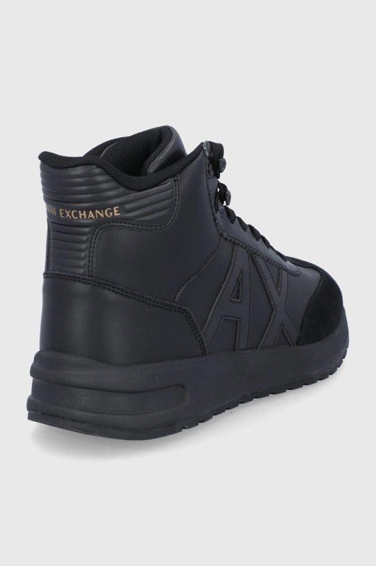 Armani Exchange Buty skórzane XUZ033.XV512.00002 Cholewka: Skóra naturalna, Skóra zamszowa, Wnętrze: Materiał tekstylny, Podeszwa: Materiał syntetyczny