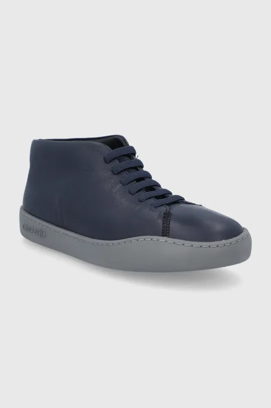 Шкіряні черевики Camper Peu Touring темно-синій