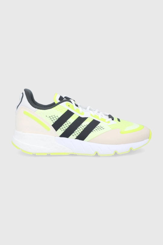 żółty adidas Originals Buty ZX 1K Boost H05328 Męski