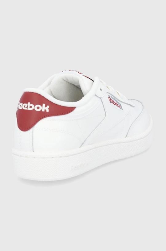 Reebok Classic Buty skórzane Club C 85 GX7557 Skóra naturalna, Wnętrze: Materiał tekstylny, Podeszwa: Materiał syntetyczny, Wykończenie: Materiał syntetyczny