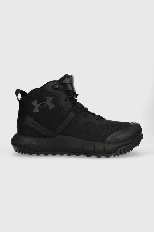 čierna Topánky Under Armour Micro G Valsetz Mid UA Pánsky