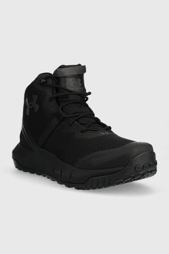 Παπούτσια Under Armour Micro G Valsetz Mid μαύρο