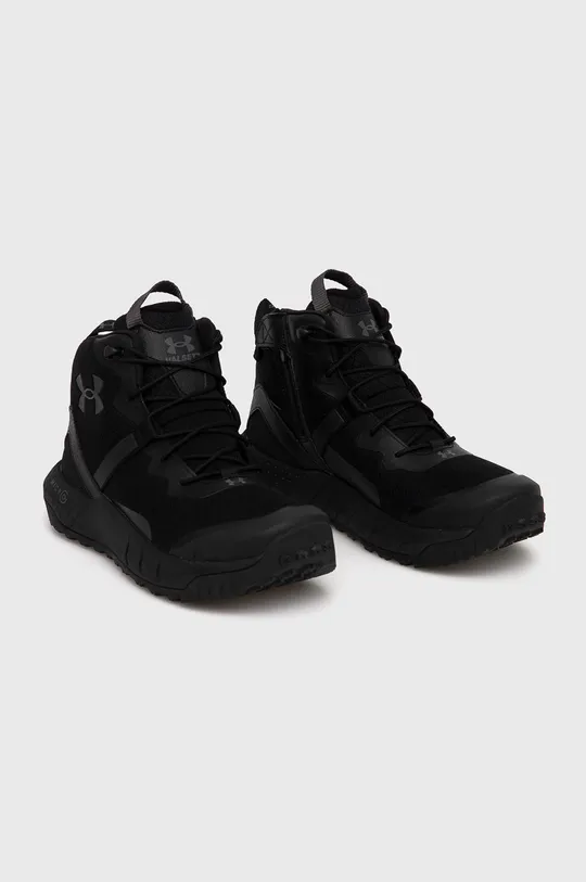 Παπούτσια Under Armour UA Micro G Valsetz Zip Mid μαύρο