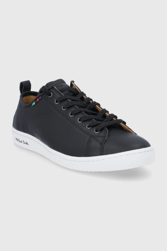 PS Paul Smith Buty skórzane Miyata czarny