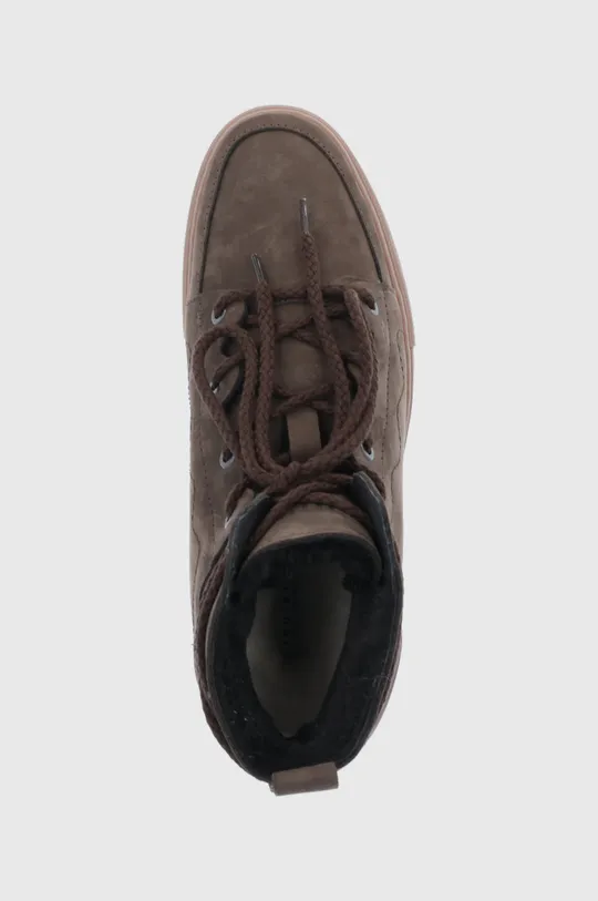 коричневий Високі черевики Inuikii Low Top Nabuk