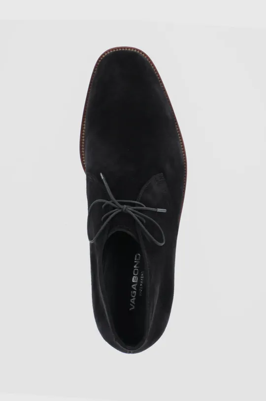 μαύρο Σουέτ κλειστά παπούτσια Vagabond Shoemakers Shoemakers PERCY