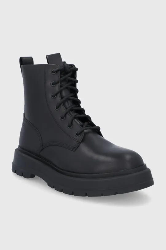 Δερμάτινα παπούτσια Vagabond Shoemakers Shoemakers JEFF μαύρο
