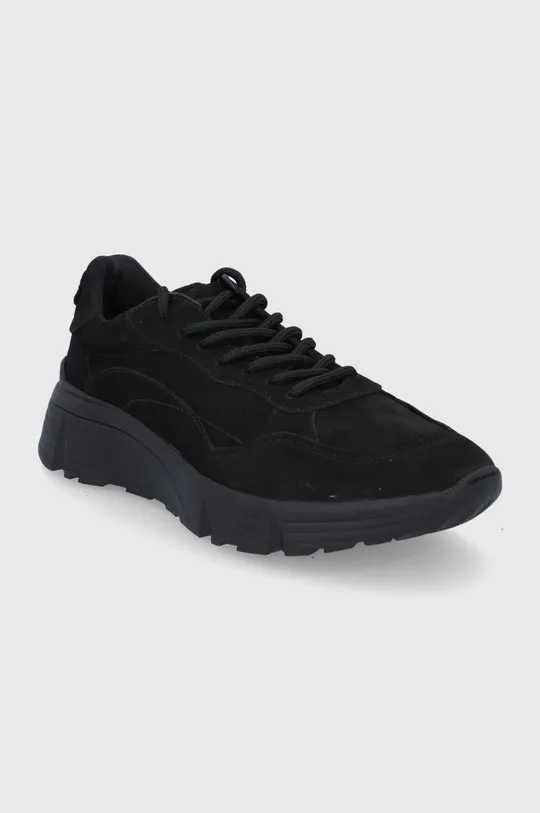 Semišové topánky Vagabond Shoemakers čierna