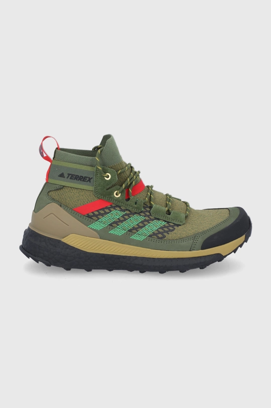 zielony adidas TERREX Buty TERREX Free Hiker FX4534 Męski