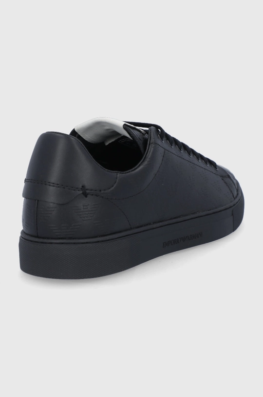 Emporio Armani Buty skórzane X4X554.XM995.BLACK.BLA Cholewka: Skóra naturalna, Wnętrze: Materiał tekstylny, Skóra naturalna, Podeszwa: Materiał syntetyczny