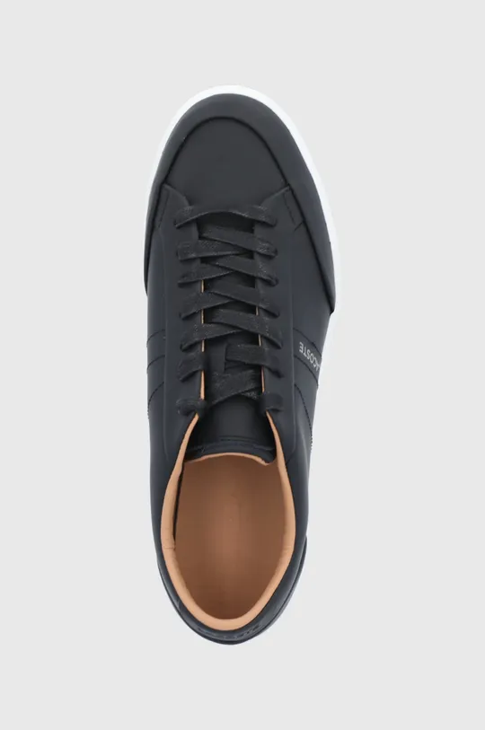 fekete Lacoste bőr cipő Coupole
