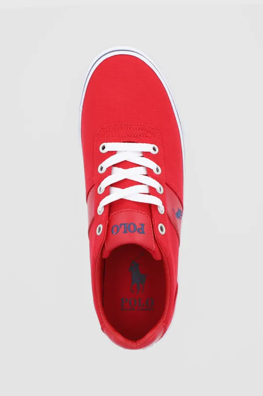 κόκκινο Πάνινα παπούτσια Polo Ralph Lauren