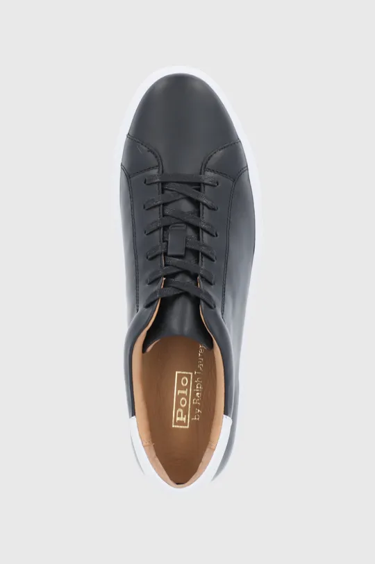 μαύρο Δερμάτινα παπούτσια Polo Ralph Lauren