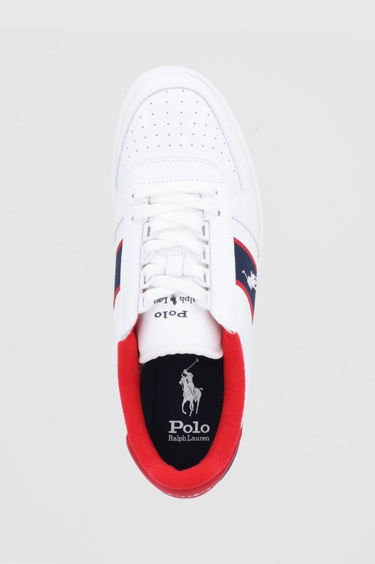 белый Кожаные ботинки Polo Ralph Lauren