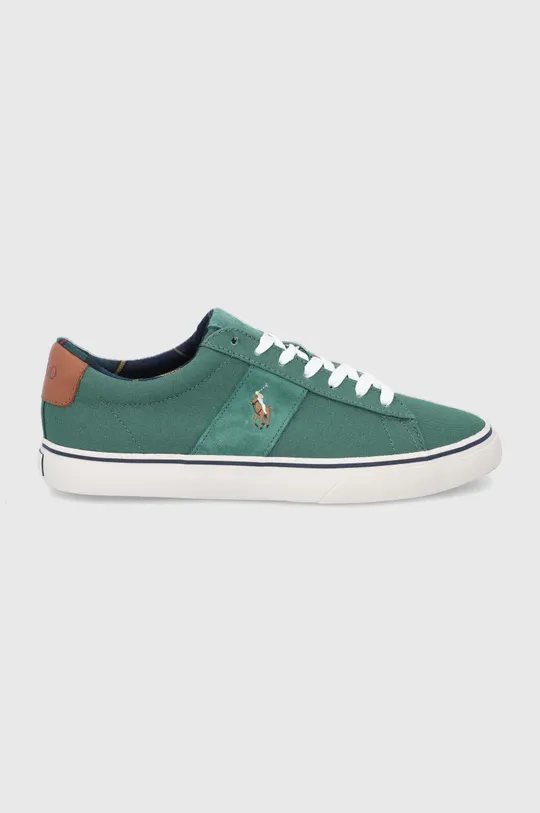 πράσινο Πάνινα παπούτσια Polo Ralph Lauren Ανδρικά