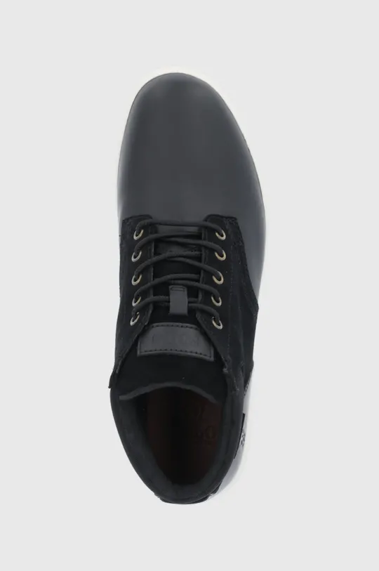 чорний Шкіряні черевики Polo Ralph Lauren Polo Court