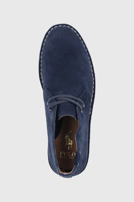 blu navy Polo Ralph Lauren scarpe in camoscio