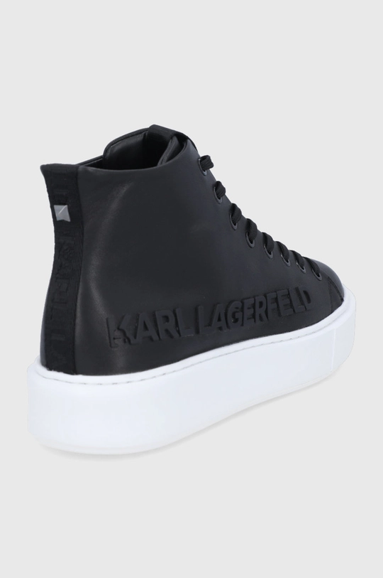 Karl Lagerfeld Buty skórzane KL52255.Black.Lthr Cholewka: Skóra naturalna, Wnętrze: Materiał syntetyczny, Podeszwa: Materiał syntetyczny