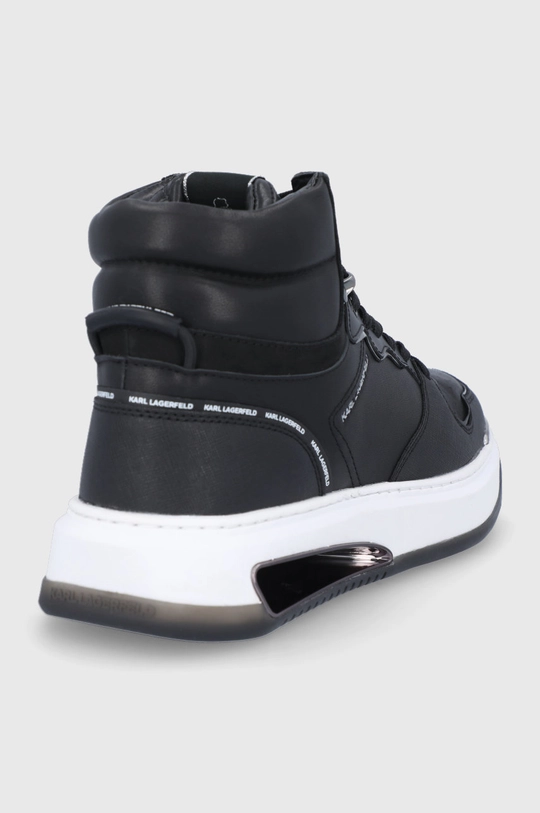 Karl Lagerfeld Buty KL52040.Black.Lthr Cholewka: Materiał syntetyczny, Skóra naturalna, Wnętrze: Materiał syntetyczny, Podeszwa: Materiał syntetyczny