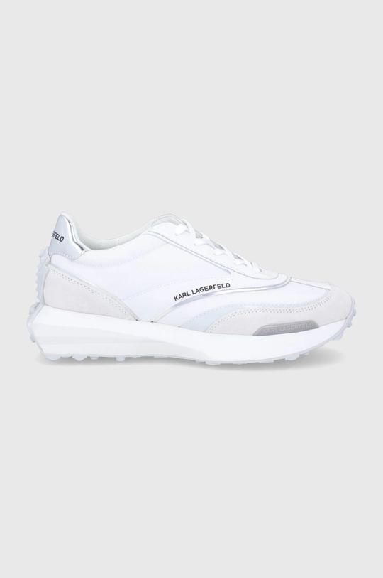 biały Karl Lagerfeld Buty KL53920.White.Lthr Męski