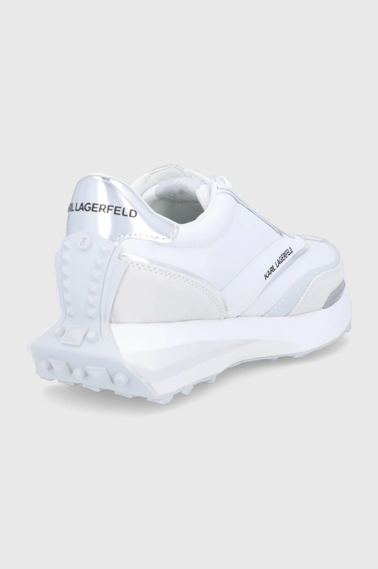 Karl Lagerfeld Buty KL53920.White.Lthr Cholewka: Materiał tekstylny, Skóra naturalna, Wnętrze: Materiał syntetyczny, Podeszwa: Materiał syntetyczny