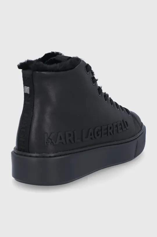 Δερμάτινα παπούτσια Karl Lagerfeld MAXI KUP  Πάνω μέρος: Φυσικό δέρμα Εσωτερικό: Συνθετικό ύφασμα, Υφαντικό υλικό Σόλα: Συνθετικό ύφασμα