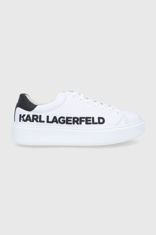 czarny Karl Lagerfeld Buty skórzane Męski