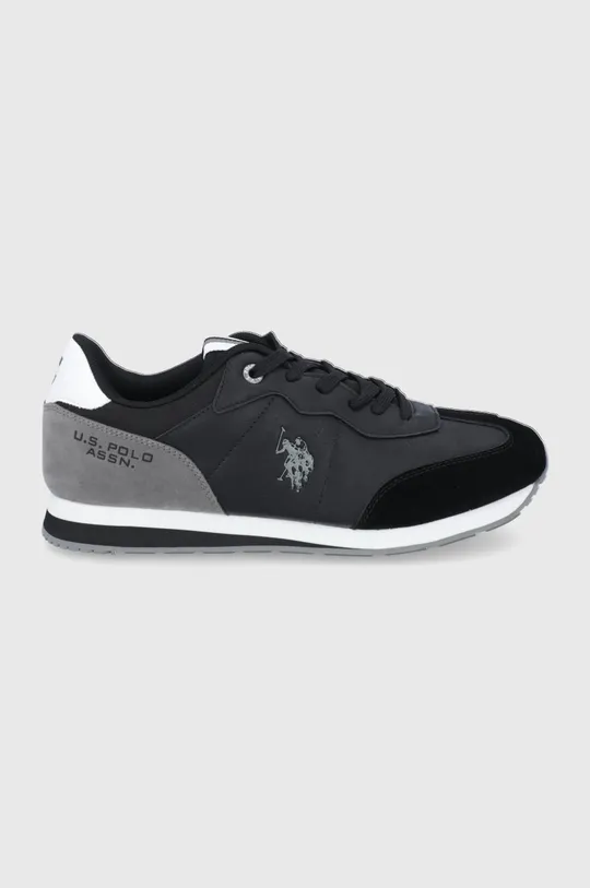 μαύρο Παπούτσια U.S. Polo Assn. Ανδρικά