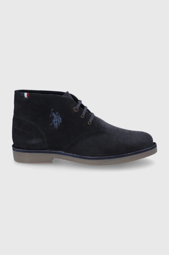 granatowy U.S. Polo Assn. Buty zamszowe Męski