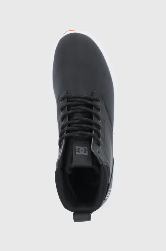 μαύρο Δερμάτινα παπούτσια Dc