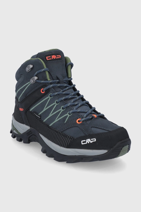 Topánky CMP RIGEL MID TREKKING SHOE WP tmavomodrá