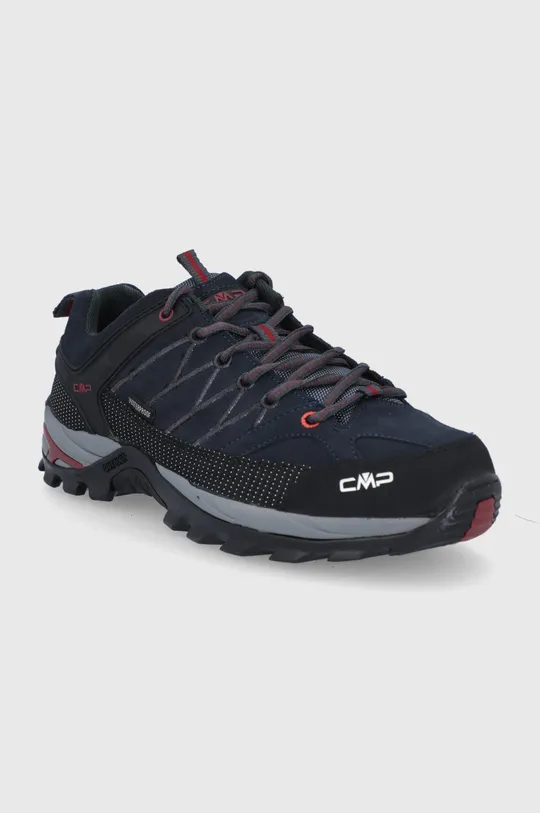 Ботинки CMP rigel low trekking shoes wp тёмно-синий