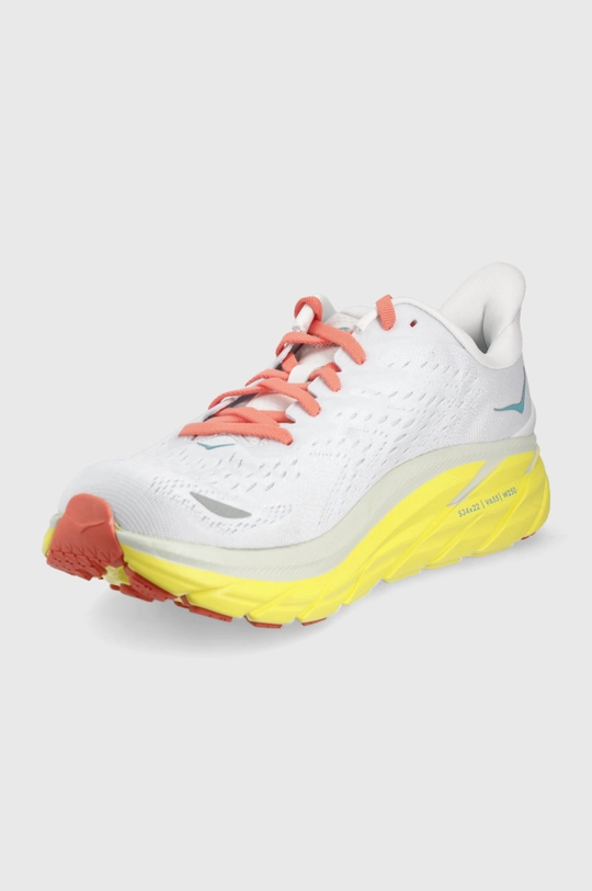 Hoka One One shoes clifton  Uppers: Textile material Inside: Textile material Outsole: Synthetic material