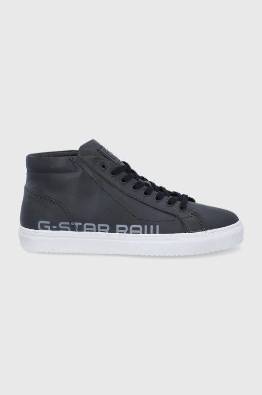 czarny G-Star Raw Buty skórzane 2142006502.BLK Męski