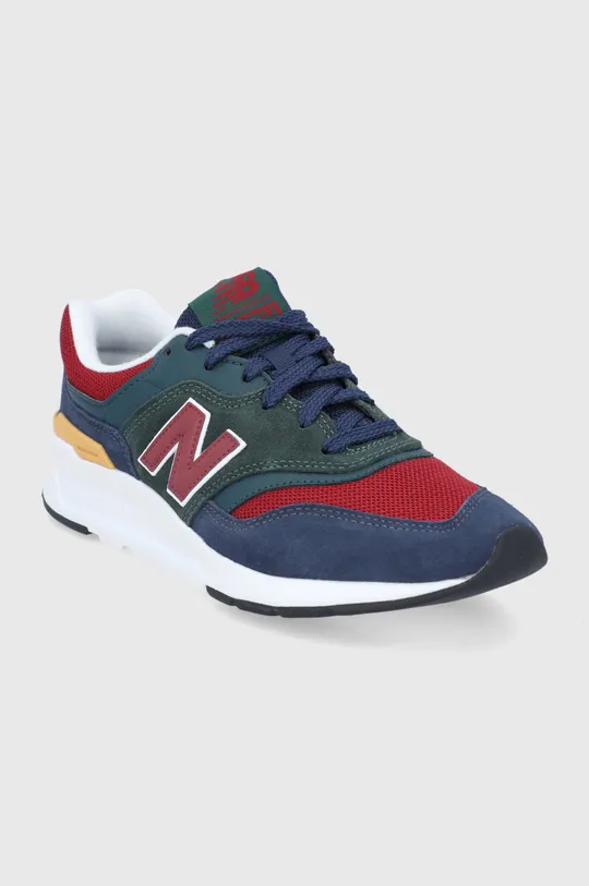 Παπούτσια New Balance CM997HVQ πράσινο