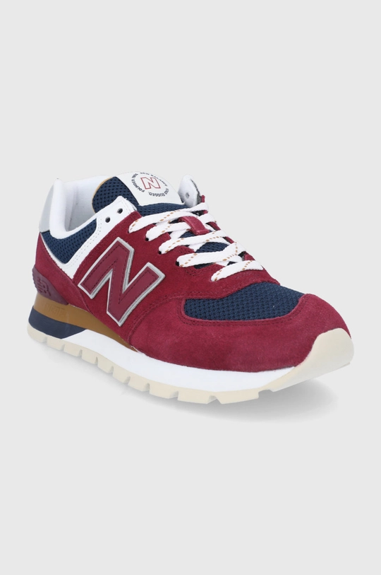 Παπούτσια New Balance ML574DHR μπορντό