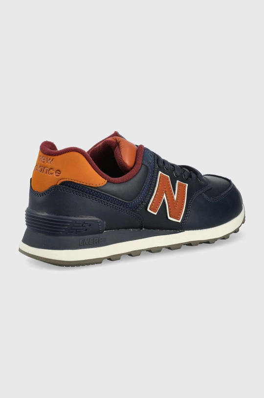 Kožne tenisice New Balance Ml574omc mornarsko plava